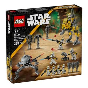 لگو 258 تکه سری استاروارز مدل 327th star corps clone troopers battle pack 75431